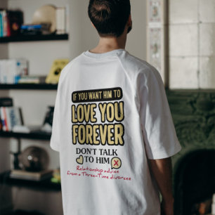 Råd från forever love (från en tretidsskillnad) t shirt