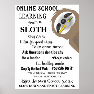Råd från kortplats för Online Poster