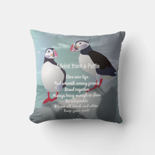 Råd från Puffin Design Dekorativ kudde