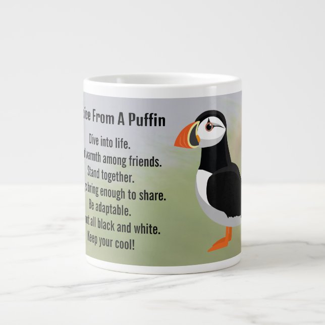 Råd från Puffin Design Jumbo Mugg (Framsidan)
