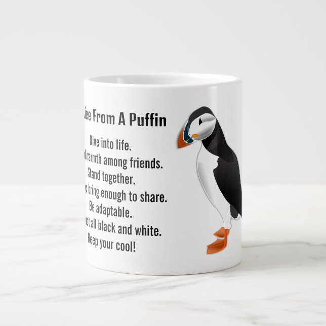 Råd från Puffin Design Jumbo Mugg (Framsidan)
