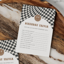 Rad Groovy Boy's Rad Birthday Trivia Game
