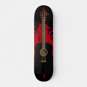 Rad Guitar Mini Skateboard Bräda 18,5 Cm