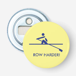 Rad hårdare roligt med sportig gult flasköppnare