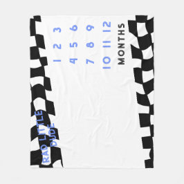 "Rad Little Killen" Kolla Milestone Fleece Blanket