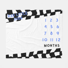 "Rad Little Killen" Kolla Milestone Fleece Blanket