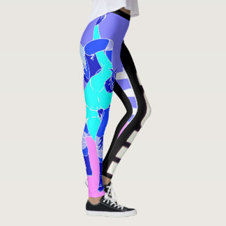 Rad Mall "80's Wrestling II / WOLG" Kvinnor Leggings