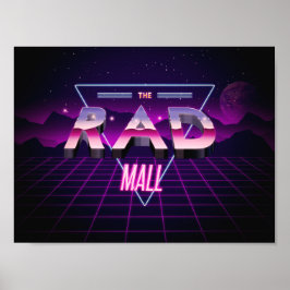 Rad Mall "Wave 3" 12 x 9 tum Poster