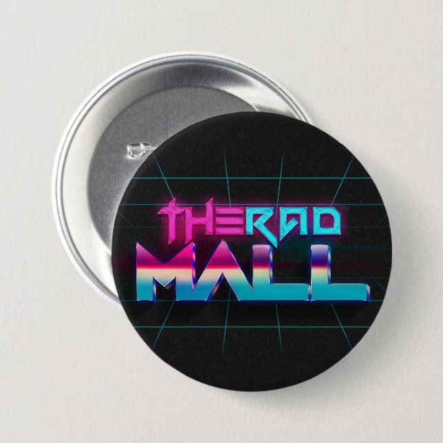 Rad Mall "Wave 5" 3in. Knapp (Framsida & baksida)