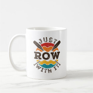 Rad med Coolan Retro Rending Crew Team Oars Kaffemugg
