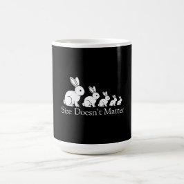 Rad med kaniner kaffemugg