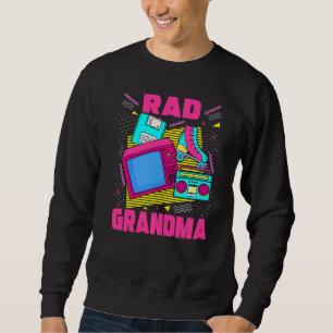 Rad Mormor 90s Estetik Nostalgi 1990's Retro G Lång Ärmad Tröja