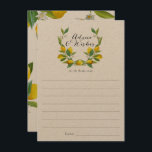 Råd och kort från Rustic Lemon Möhippa och önskemå<br><div class="desc">Lemon Möhippa-råd och önskemål-kort</div>