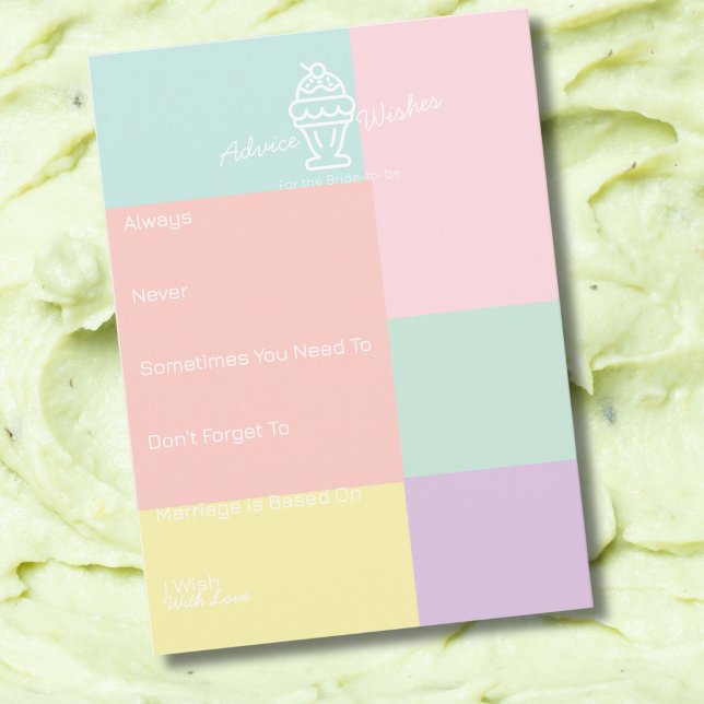 Råd och Önskemål för Bride-Möhippan (Advice & Wishes for the Bride Bridal shower)