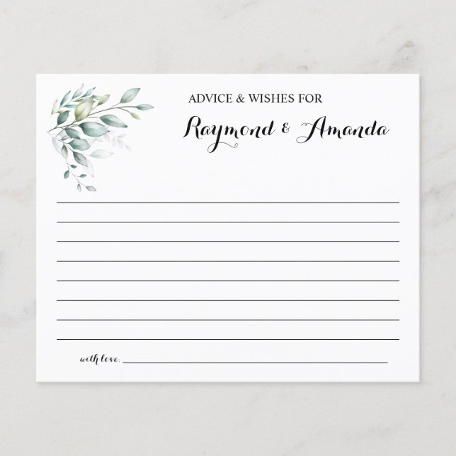 Råd och Önskemål för par Möhippor Flygblad (Framsidan)