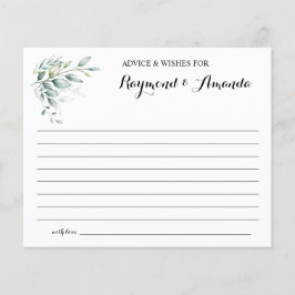 Råd och Önskemål för par Möhippor Flygblad