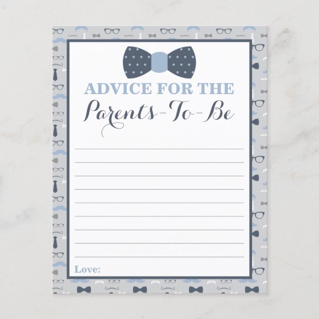 Råd och Önskemål-kort, lille man (Framsida)