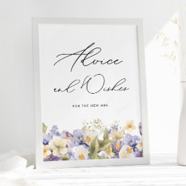 Råd och Önskemål Möhippa Tea Party Poster