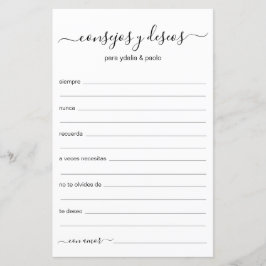 Råd och Önskemål spanska