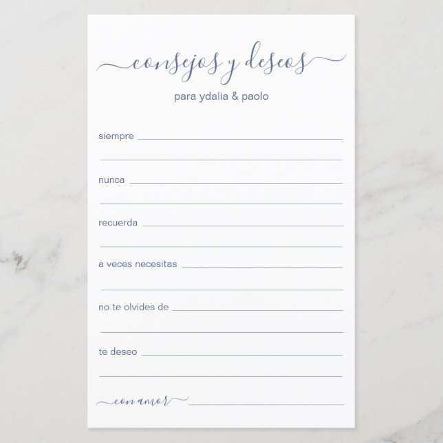 Råd och Önskemål spanska (Framsida)