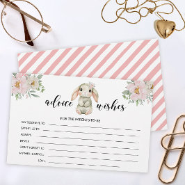 Råd om babydusch i Cute Woodland önskemål Brevpapper