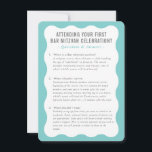 Råd om bat mitzvah serviceinformation, mynt grått inbjudningar<br><div class="desc">by kat masard >> WWW.SIMPLYSWEETPAPERIE.COM <<< En handlig infogning för PUB/BAT MITZVAH som beskriver några frågor och svar</div>