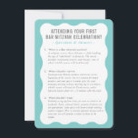 Råd om bat mitzvah serviceinformation, mynt grått inbjudningar<br><div class="desc">by kat masard >> WWW.SIMPLYSWEETPAPERIE.COM <<< En handlig infogning för PUB/BAT MITZVAH som beskriver några frågor och svar</div>