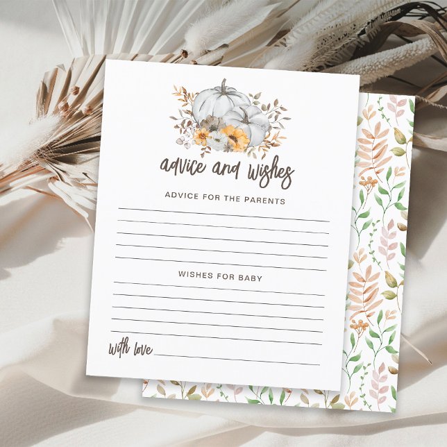 Råd om höstpumpa och önskemål-kort (Skapare uppladdad)