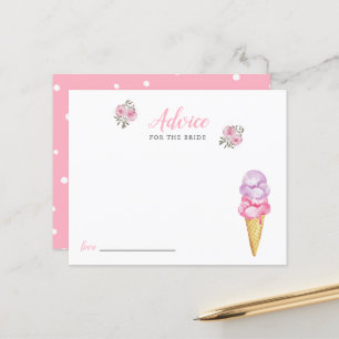 Råd om isCream-Möhippan för Bride Card