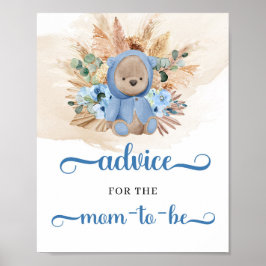 Råd om tropisk nalle i mamma som ska poster