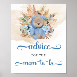 Råd om tropisk nalle i mamma som ska poster