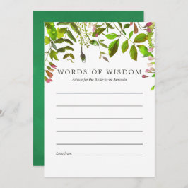 Råd om vattenfärgen Vår Foliage Möhippa  Inbjudningar