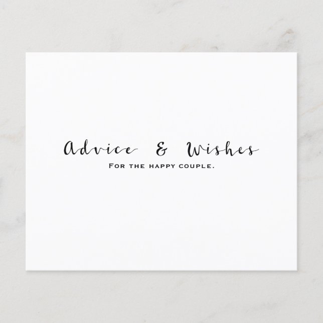 Råd & önskemål Modern bröllopsförlovning brudskål (Framsida)