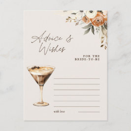 Råd & önskningar Espresso Martini Duschspel Vykort