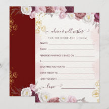 Råd & önskningar till brud och brudgum