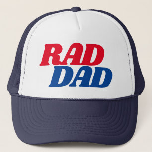 Rad Pappa-citat för Pappor Simple Baseball Trucker Keps