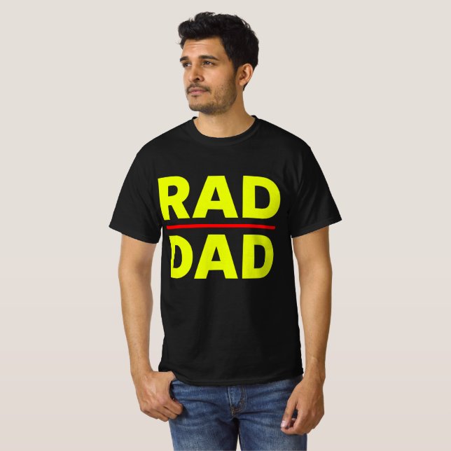 Rad Pappa Cotton T-Shirt (Hel framsida)