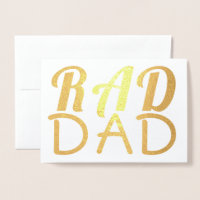 RAD PAPPA | Fol i riktigt guld | ANPASSNINGSBAR