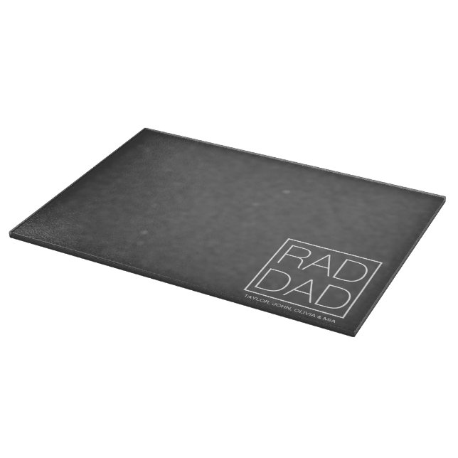 Rad Pappa modern typografi anpassningsbar text nam (Hörn)