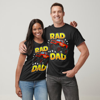 RAD Pappa Monster Truck Fars dag Roligaste Pappan T Shirt