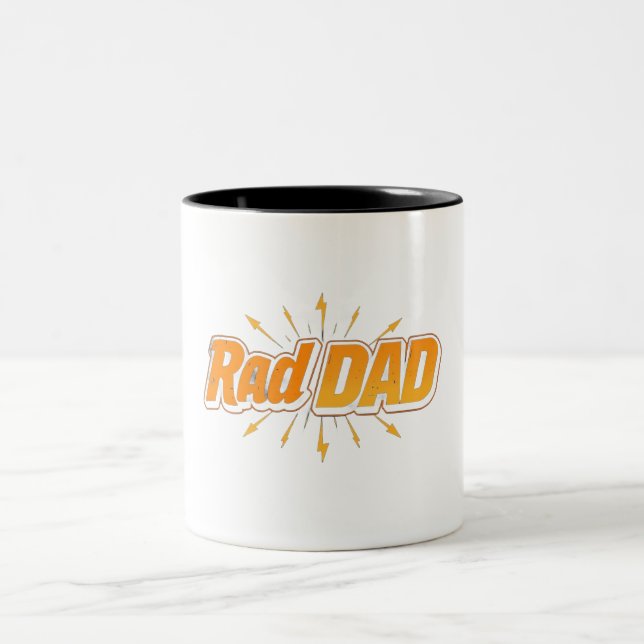 Rad PAPPA Mugg - Retro Vintage Coffee Kopp (Center)