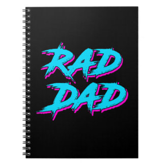 Rad Pappa Retro 80 Anteckningsbok