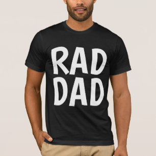 RAD PAPPA, svarta T-tröjor T Shirt