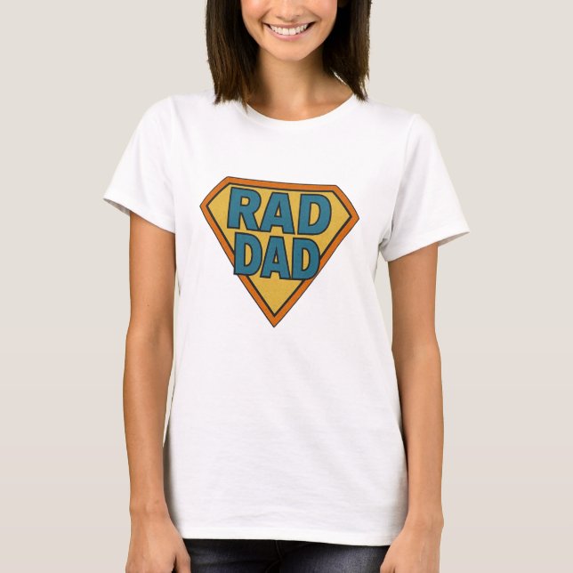 Rad Pappa toppen pappa t-shirt (Framsida)