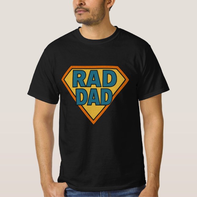 Rad Pappa toppen pappa t-shirt (Framsida)