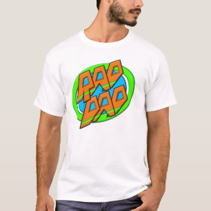 Rad-PAPPAmanar grundläggande T-tröja Tröja