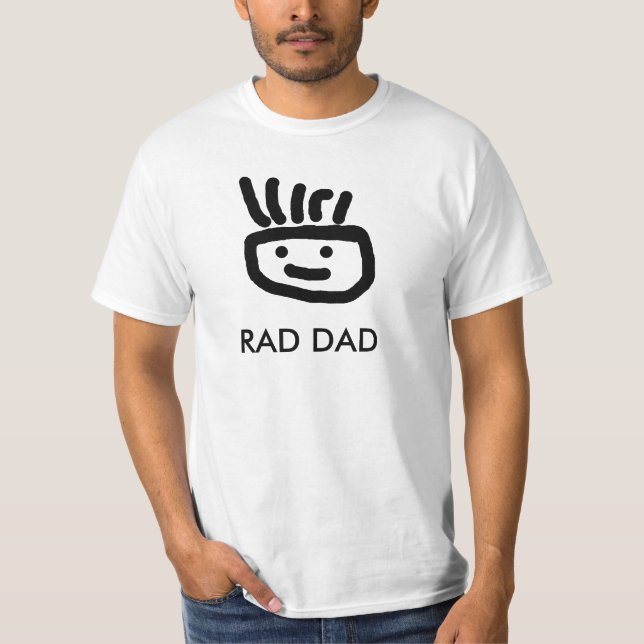 Rad-PAPPAT-tröja T-shirt (Framsida)