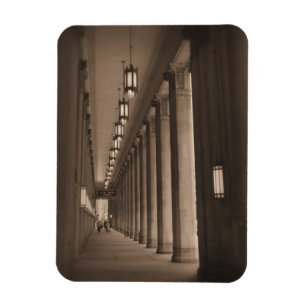 Rad Pillars - Civic Opera House - Chicago Magnet