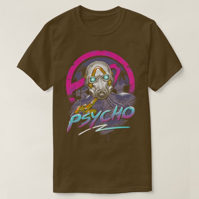Rad Psycho T Shirt (Design framsida)