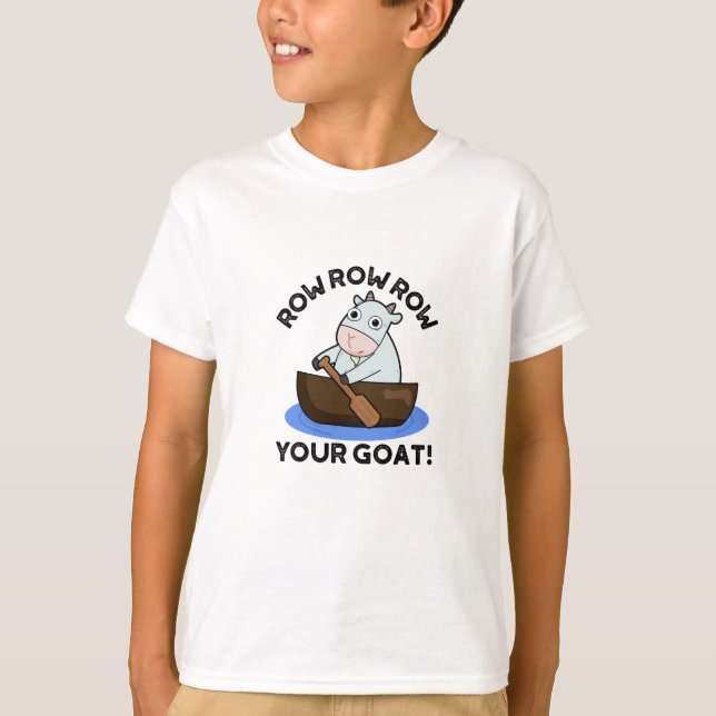Rad rad din goat-funny djurpun t shirt (Framsida)